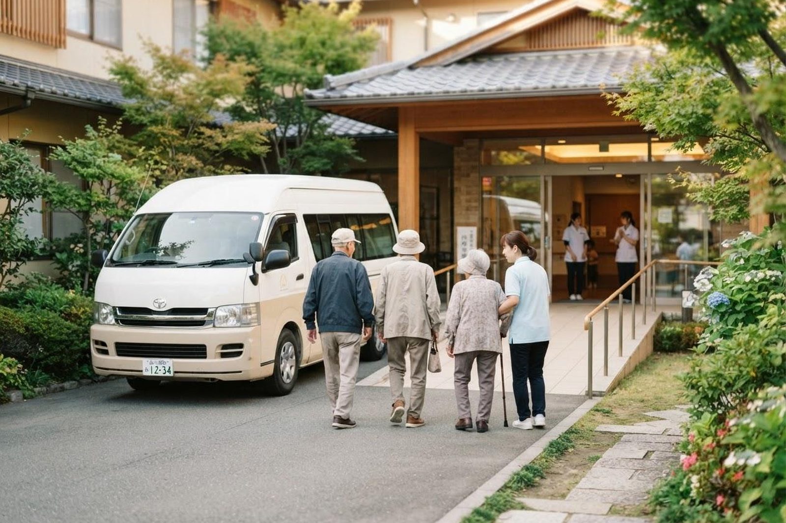 送迎車