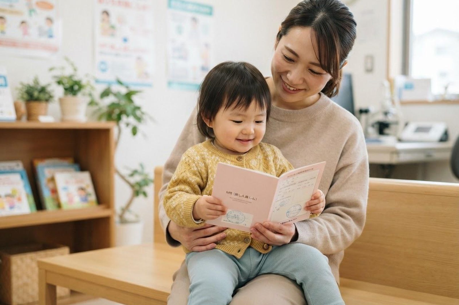 乳幼児と母子手帳